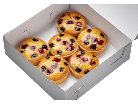 LOOMA S BERRY ALMOND TARTS (BOX OF 6) Online now