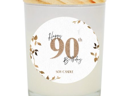 90th Birthday Soy Candle Online