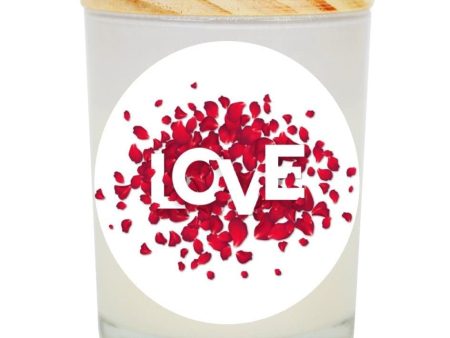 Love Petals Soy Candle For Discount