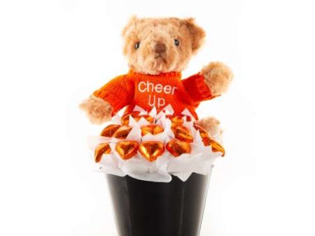 Cheer Up Teddy Bouquet Online Hot Sale