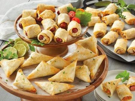 Assorted Appetizers in a Filo Pastry Online Sale