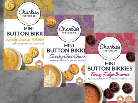 Charlie s Cookies Mini Bikkie Bites 100g Fashion