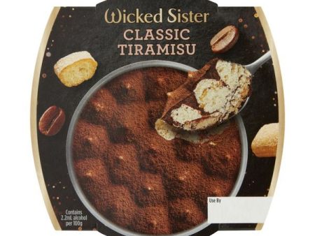 Wicked Sister Classic Tiramisu 90g on Sale