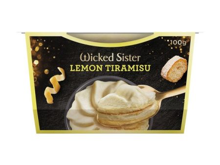 Wicked Sister Lemon Tiramisu 100g Online Hot Sale