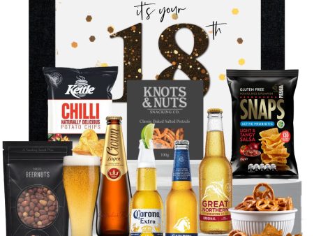 Happy 18th Lager Beer Pack on Sale