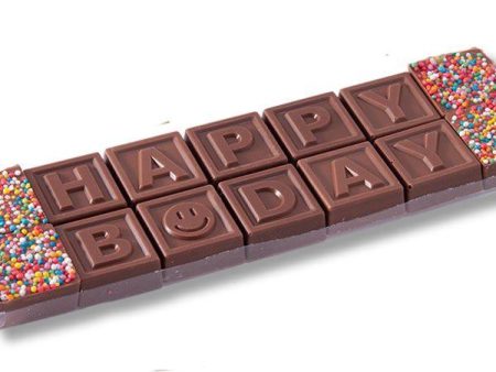 CHOCOGRAM HAPPY FRECKLE BIRTHDAY CHOCOLATES Hot on Sale