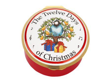 Twelve Days of Christmas Musical Enamel Box Online