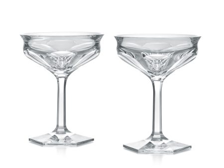 Harcourt Talleyrand Cocktail Glass, Set of 2 For Cheap