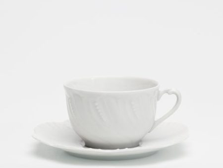 Ocean White Tea Saucer For Discount