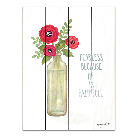 ALP2078PAL - Red Blossoms - Be Fearless - 12x16 Sale