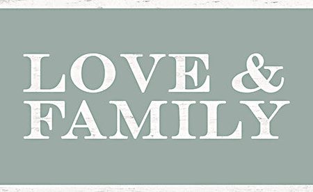 YND120 - Love and Family - 18x9 Hot on Sale